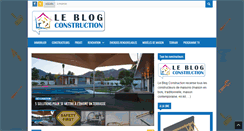 Desktop Screenshot of leblog-construction.com